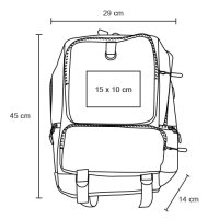 MOCHILA EJECUTIVA TELA SAEANT