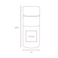 TERMO VIDRIO BOROSILICATO / PLASTICO / ACERO INOXIDABLE TADULP