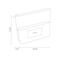 COSMETIQUERA CURPIEL Y PVC EXTERIOR ZAEUIR