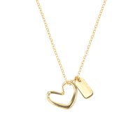 COLLAR CHAPA DE ORO ZAEZEN