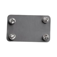 PLACA ACERO INOXIDABLE AABYDE