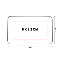 PLACA ACERO INOXIDABLE AABYDE