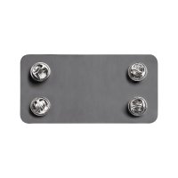 PLACA ACERO INOXIDABLE AABYLT