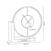 RELOJ MADERA BABRAN