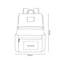 MOCHILA POLIURETANO EJECUTIVA DADZEN