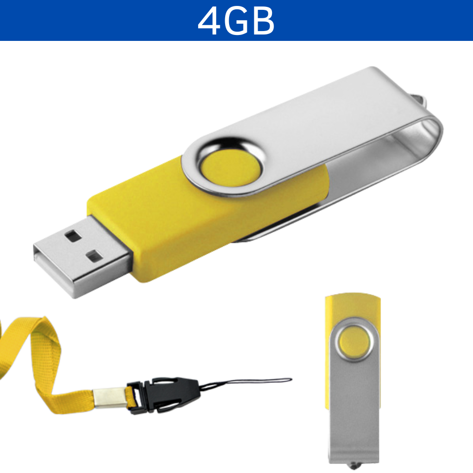 USB GIRATORIA 4GB LACTOVST