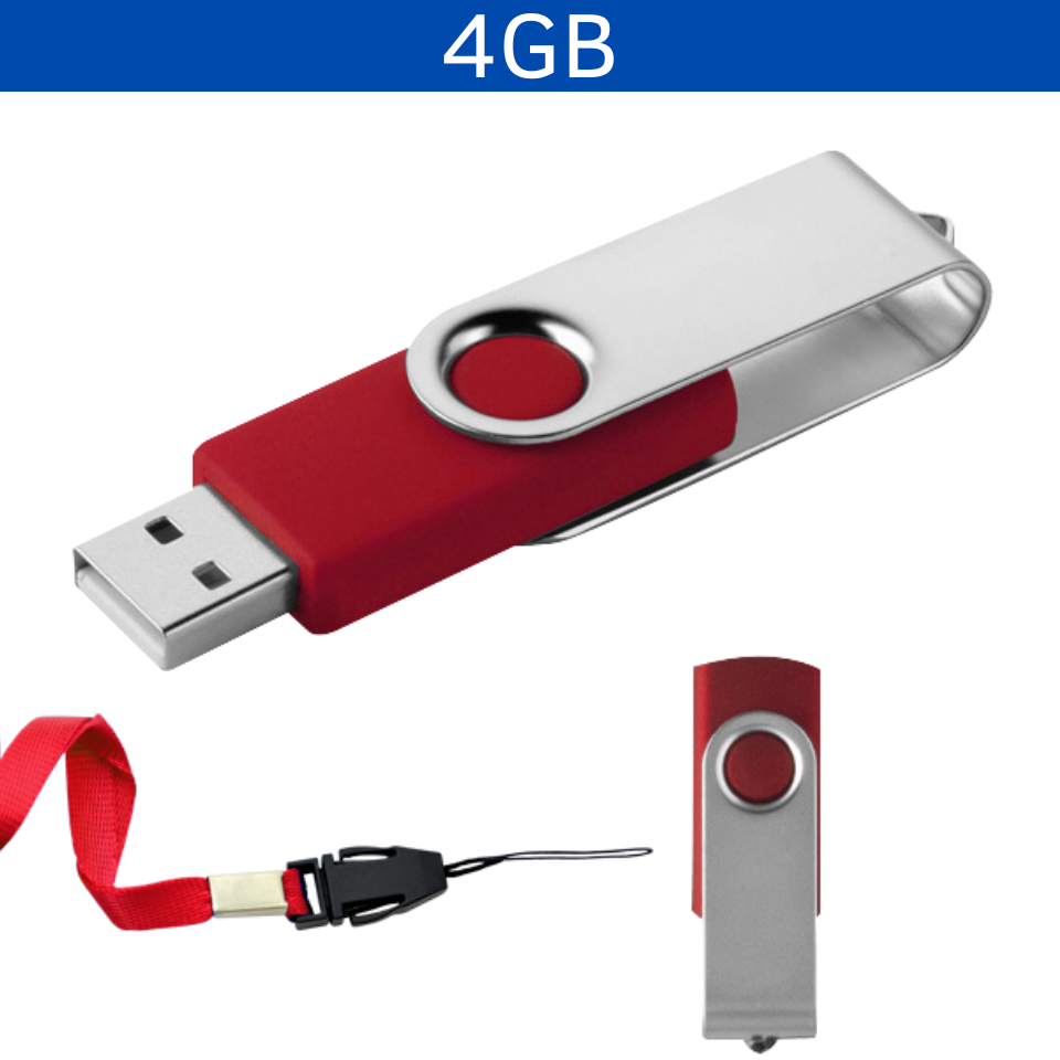 USB GIRATORIA 4GB LACTOVST
