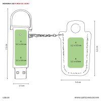 USB 8GB LAEALV