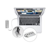 HUB USB 20 ALUMINIO MACLAVO