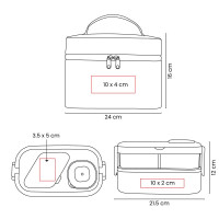 SET PORTAVIANDAS AMANDA