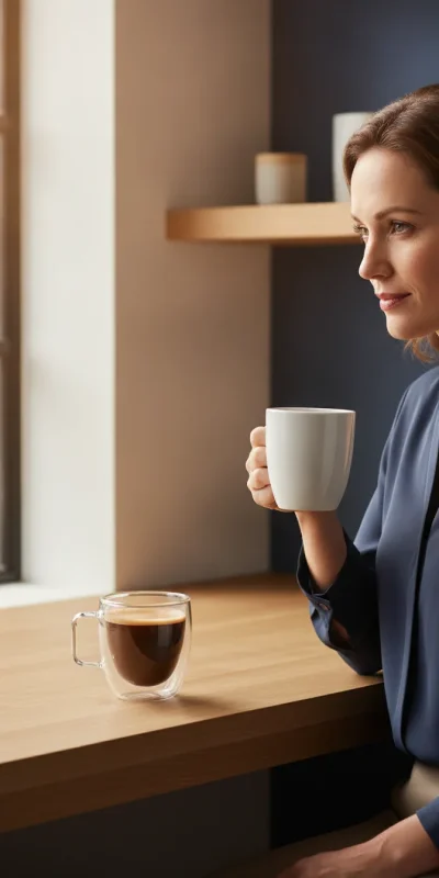 TAZA VIDRIO 350ML MACTOOI