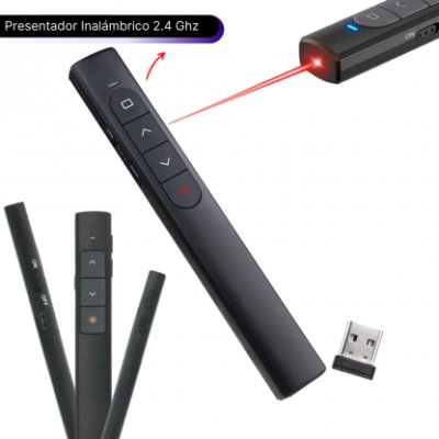 PRESENTADOR INALMBRICO USB RECARGABLE MACLURV